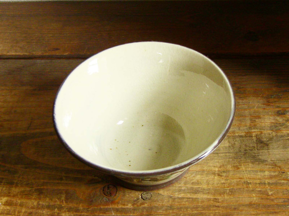 ナナカマド文切立鉢（二彩） 3枚目の画像