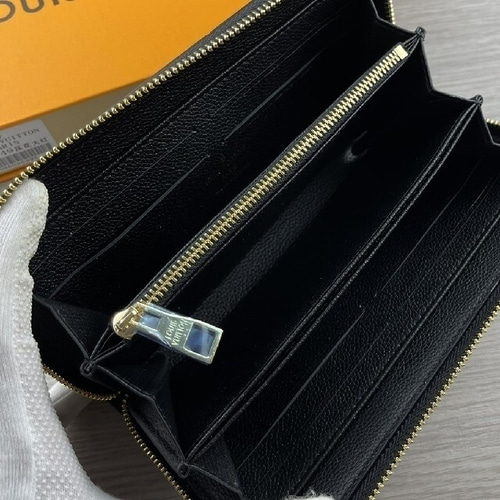 黒可愛い美品 さいふ 長財布 小銭入れ Louis vuittonルイ 黒可愛い美品 さいふ 長財布 小銭入れ Louis vuittonルイ