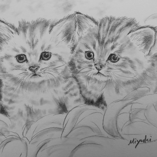 ペット似顔絵スケッチ描きます！【B5サイズ】 絵画 実幸 通販