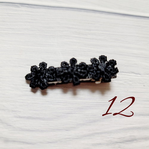 ベビーヘアクリップ　オーダーサンプル♡ハンドメイド ヘアゴム 59fefb19251ca8206feeda2165ba0e