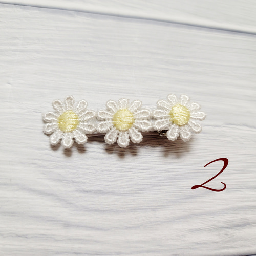 no.85 ハンドメイド　小さくても存在感のあるヘアアクセサリー✩.*2点セット no.85 ハンドメイド 小さくても存在感のあるヘアアクセサリー✩.*2点