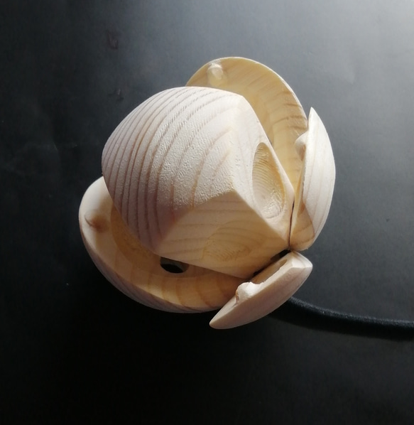 【参考展示】造形作品　宇宙人のためのカスタネット Ver2 2枚目の画像