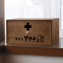 古い裁縫箱  引き出しの画像 明治時代の裁縫箱 アンティーク 木箱 引出し 小物入れ