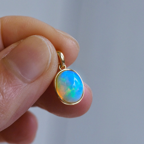 オパール♡K18 ペンダントトップ