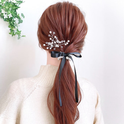 ナイルパーチ♡リボンヘアゴム 4個SET新品未使用品 ベロアリボンヘアゴム（ヘアゴム）｜Three Four Time（スリー