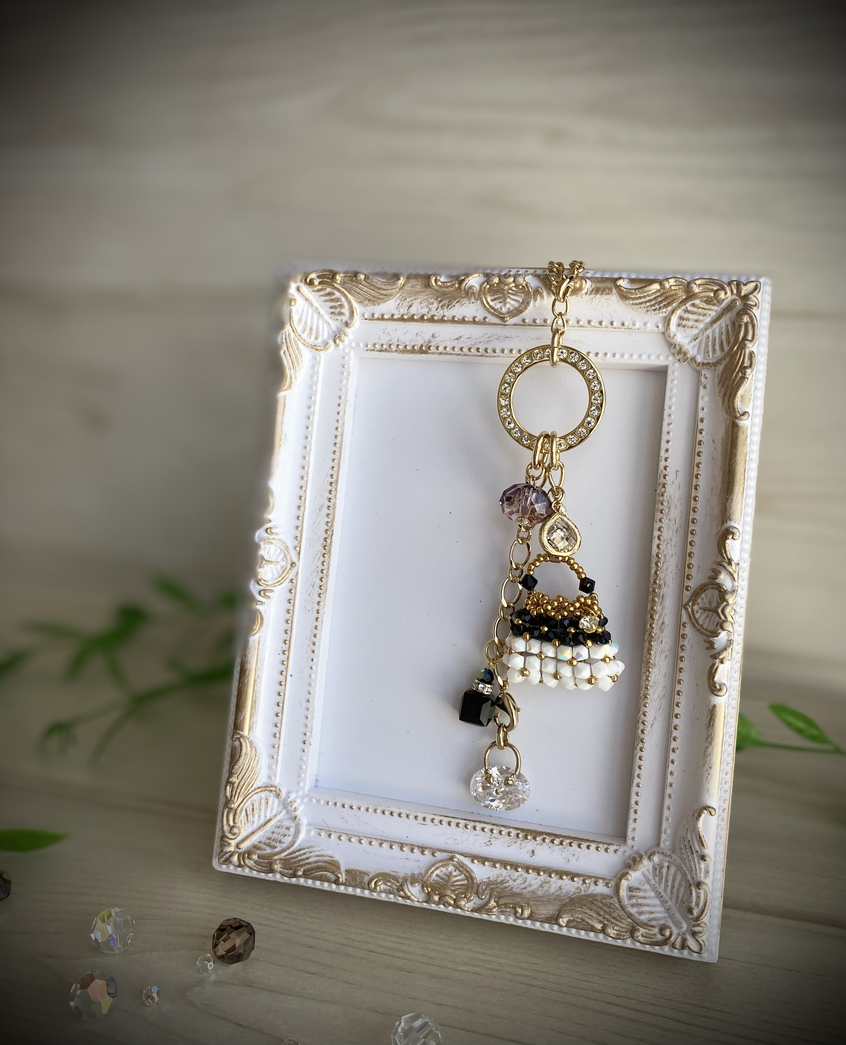 スワロフスキー バッグチャーム スワロフスキー バッグチャーム