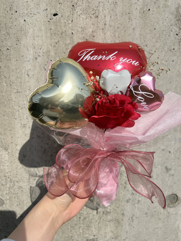母の日 バルーンブーケ プレゼント 結婚式 卒業式 入学式 誕生日 誕生