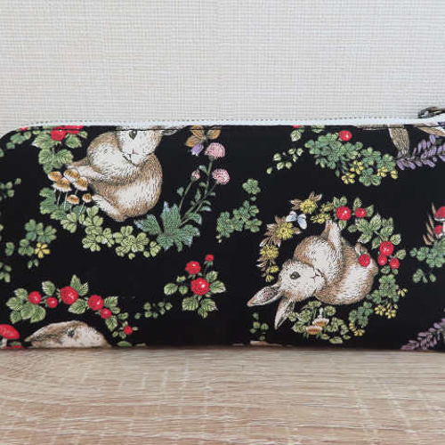 うさぎ・L字長財布 長財布 うさこ 通販 15704459｜Creema(クリーマ)