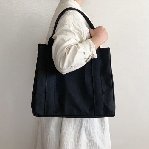 (専用)帆布8号トートバッグ☆３点☆ハンドメイド トートバッグ03 BOX 黒 / 8号帆布 トートバッグ aoya bags 通販