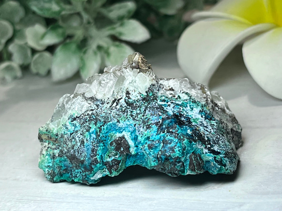クリソコラ 珪孔雀石 孔雀石 41.7g CHS115 鉱物 原石 天然石