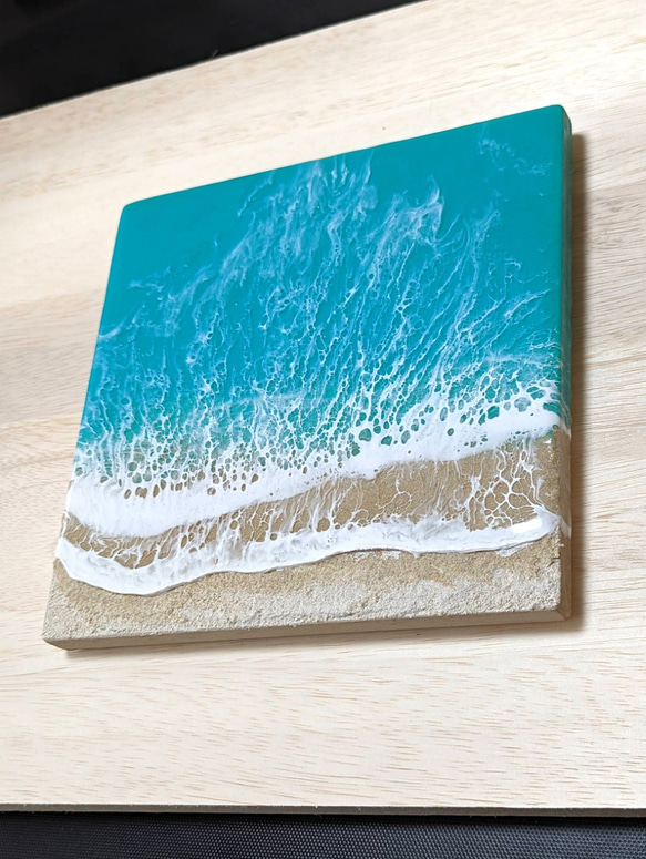 海のアートパネル「さざ波」① 2枚目の画像