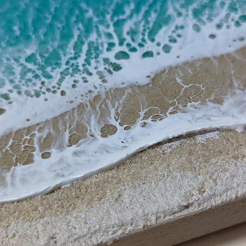 海のアートパネル「さざ波」① 立体・オブジェ yuto.the_ ocean