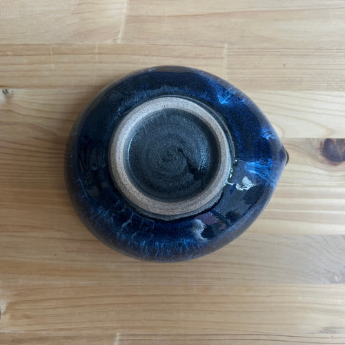 工芸品・陶器人形・小石原焼き 小石原焼 まるた窯/太田剛速 三彩飛び鉋鉢（5寸） | nukumoly