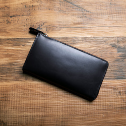 【限量特價】防刮皮革長拉鍊皮夾 TIDY 真皮商務皮夾 KUW005 第15張的照片