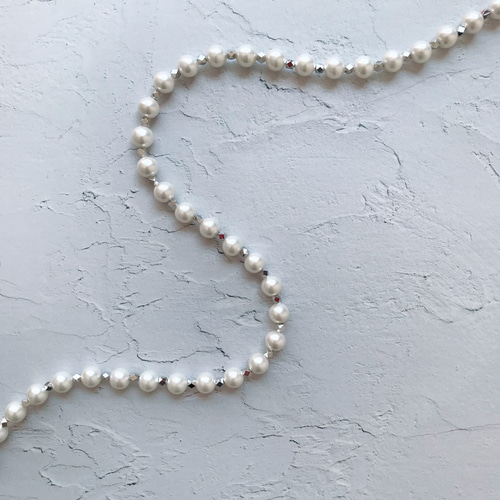 手作りパールネックレス silver925 shell pearl necklace | ISRIE
