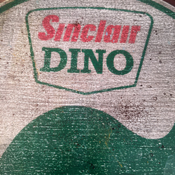 アメリカンガレージ  ウッドサイン Sinclair DINO ④ 木製看板  #ガレージ雑貨  #アメリカン雑貨 6枚目の画像