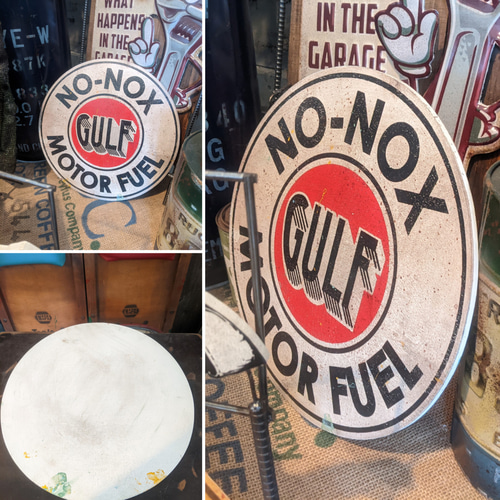 アメリカンガレージ ウッドサイン GULF ⑧ ガルフ 木製看板