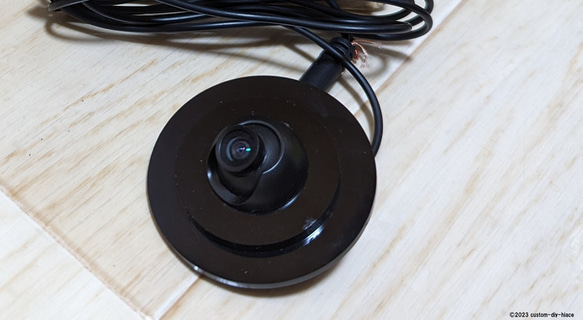 【ハイエース専用】 ワイパーホールカメラ バックカメラキット　6型以降用　リアワイパーレス　HIACE 2枚目の画像