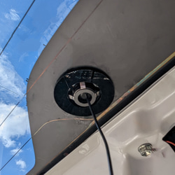 【ハイエース専用】 ワイパーホールカメラ バックカメラキット　6型以降用　リアワイパーレス　HIACE 3枚目の画像