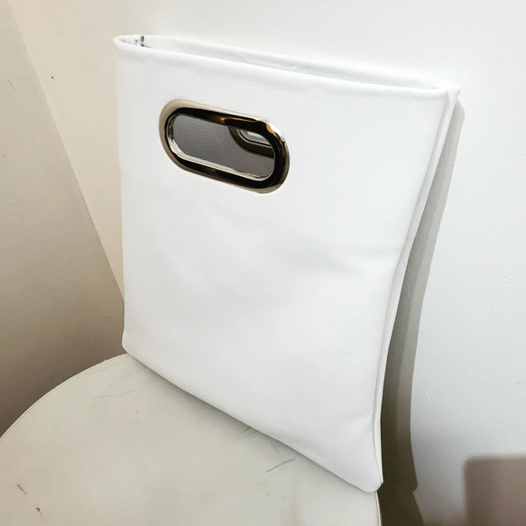 ショッパー型bag　牛革 2枚目の画像