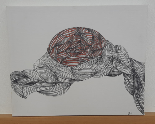 フリーハンドアート 専用 絵画 Aki 通販 15705641｜Creema(クリーマ)