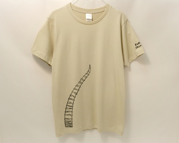 ガゼル・ベージュ　Tシャツ 1枚目の画像