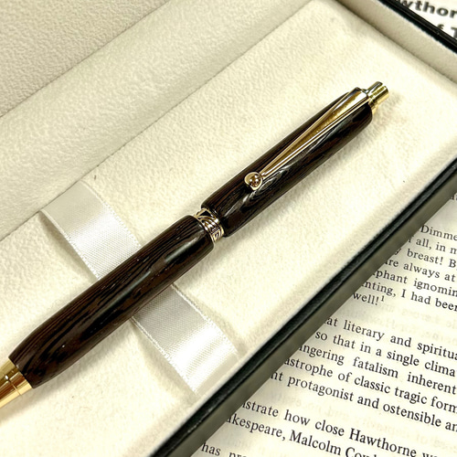 世界に一本だけ】ウェンジシャープペンSZ1227 ペン・筆記用具 金井工房