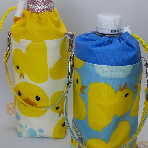 Amazon.co.jp: 子供用水筒 ストローボトル 面白い 黄色い アヒル