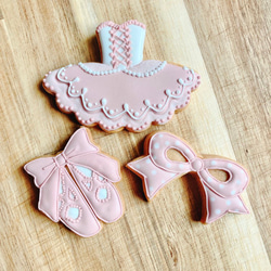バレエ　チュチュ　クッキー型 4枚目の画像