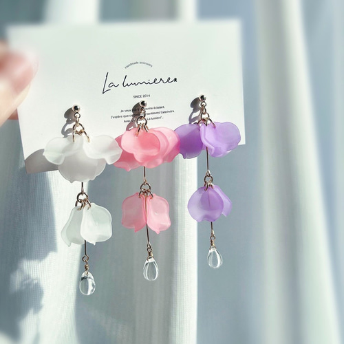 春のたよりピアス/イヤリング⑅*॰ॱ ピアス（その他） LA