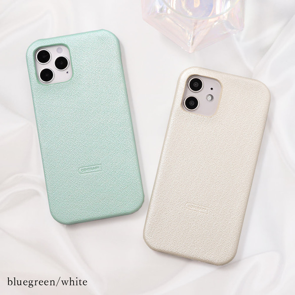 6色 全機種対応 スマホケース パールカラー パステル