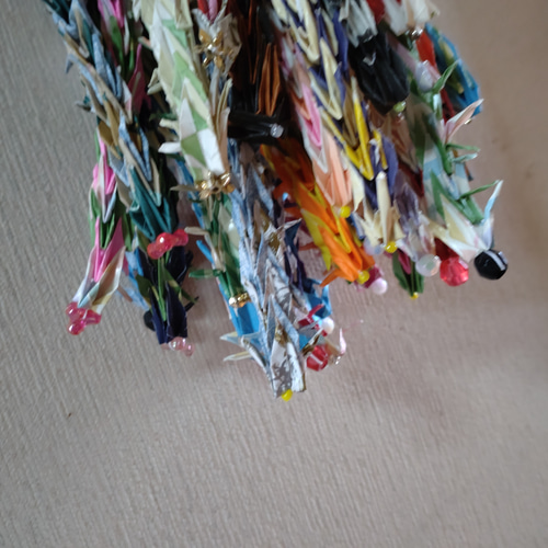 手作り千羽鶴 ミニサイズ ハンドメイド その他素材 ねことカエル 通販