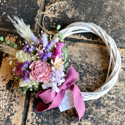 大人ピンク系アネモネブーケ（ブトニア付） ブーケ sweet-cafe 通販