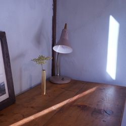 　真鍮製一輪挿し　□15 5枚目の画像