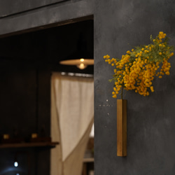 　真鍮製一輪挿し　□15 4枚目の画像