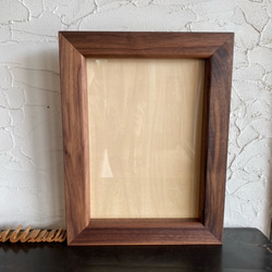 NEW A4サイズ 天然無垢 ウォールナット ウッドフレームS フォト