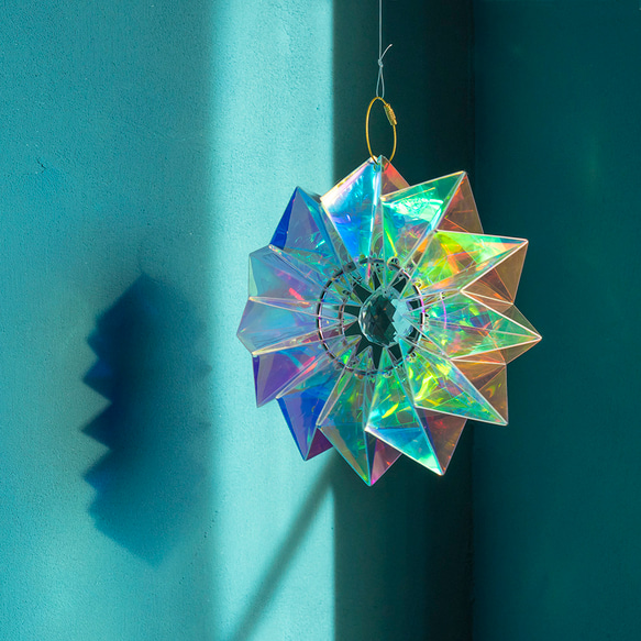 Origami suncatcher レインボウ 3枚目の画像