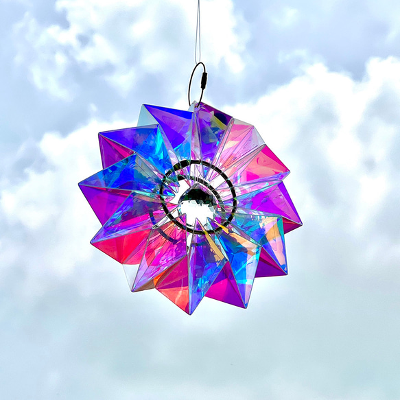 Origami suncatcher レインボウ 4枚目の画像