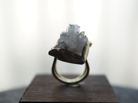 quartz brass ring (shinsui) 6枚目の画像