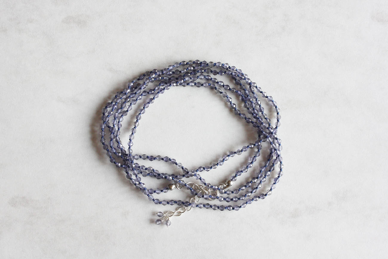 No. 159 アイオライトのネックレス