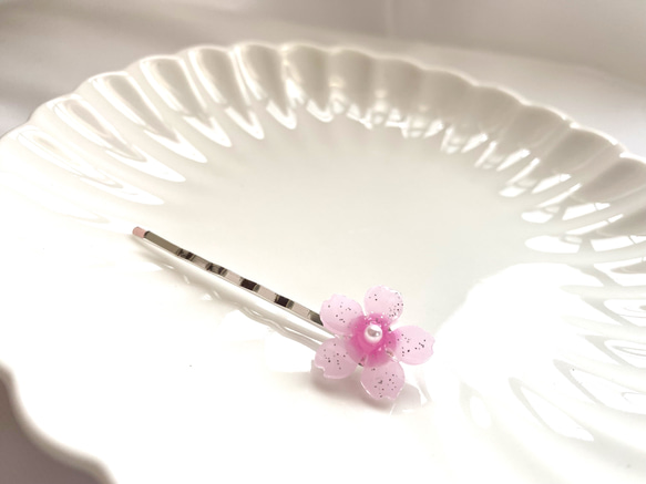 【オープンセール！】桜のヘアピン 2枚目の画像