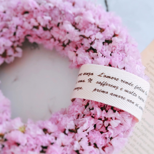 送料込み〉スターチス リース ドライフラワー petit fleur 通販