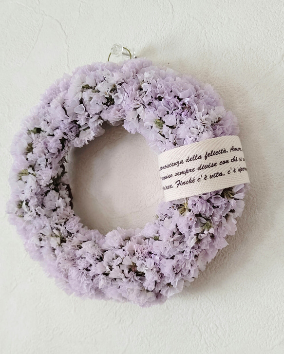 送料込み〉スターチス リース ドライフラワー petit fleur 通販 