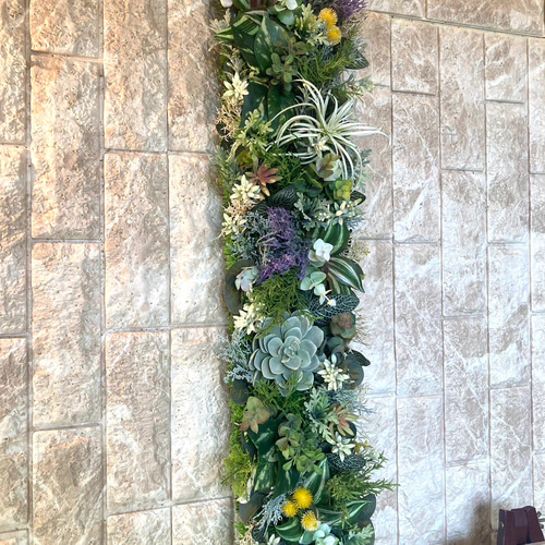 光触媒 人工観葉植物 ウォールグリーン フェイクグリーン フラワー8010