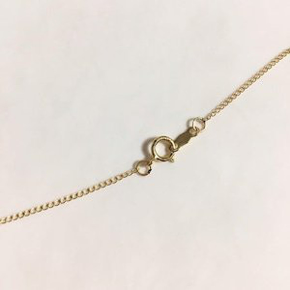 ラピスラズリ long pear shaped 14kgf necklace 4枚目の画像