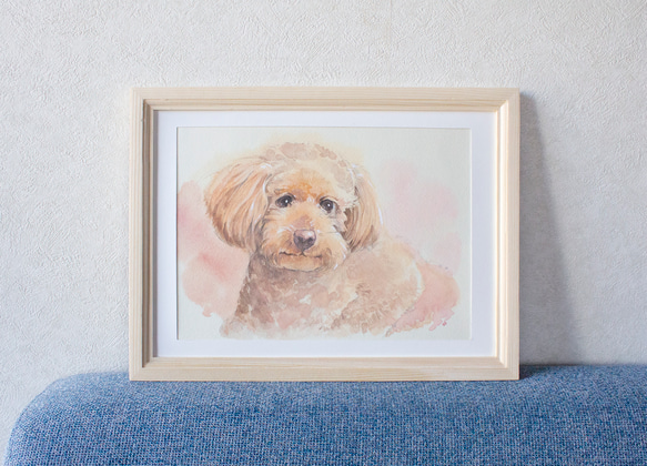 画家志望の青年が描いた　犬の水彩画 タケダヒロキ｜水彩画家 on X: 