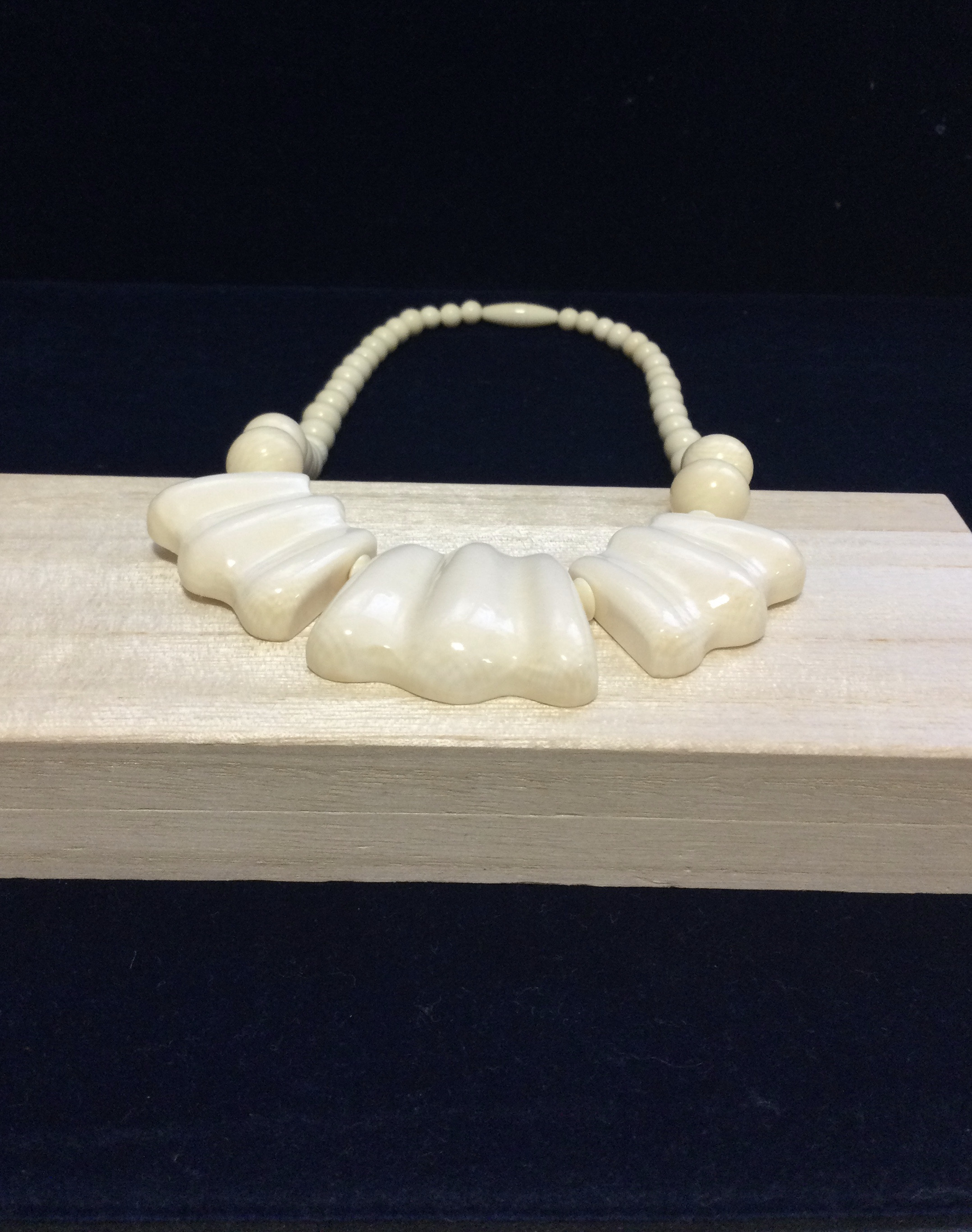 ☆本象牙ネックレス　A-55 ※