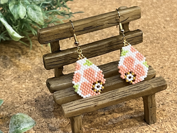 はなまる様専用ページ 9点 ハンドメイド☆ビーズステッチ ピアス