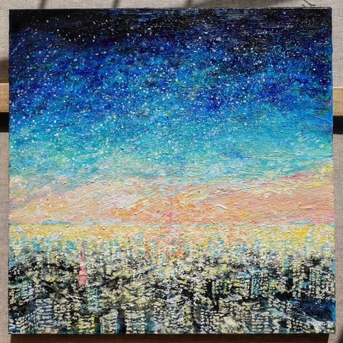 真作⭐︎【神秘の花の海】原画 現品のみ モダンアート - 絵画