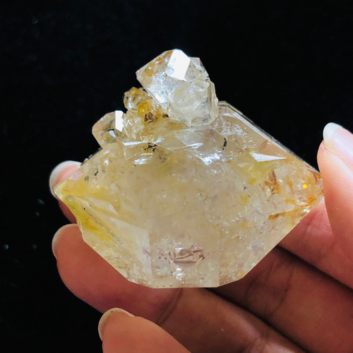 大粒!虹入りハーキマーダイヤモンド原石 天然石 虹色の星 通販 大粒!虹入りハーキマーダイヤモンド原石 天然石 虹色の星 通販